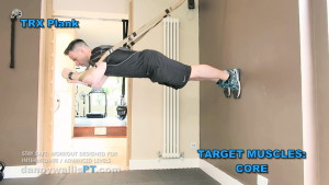 stability workout: the wall plank