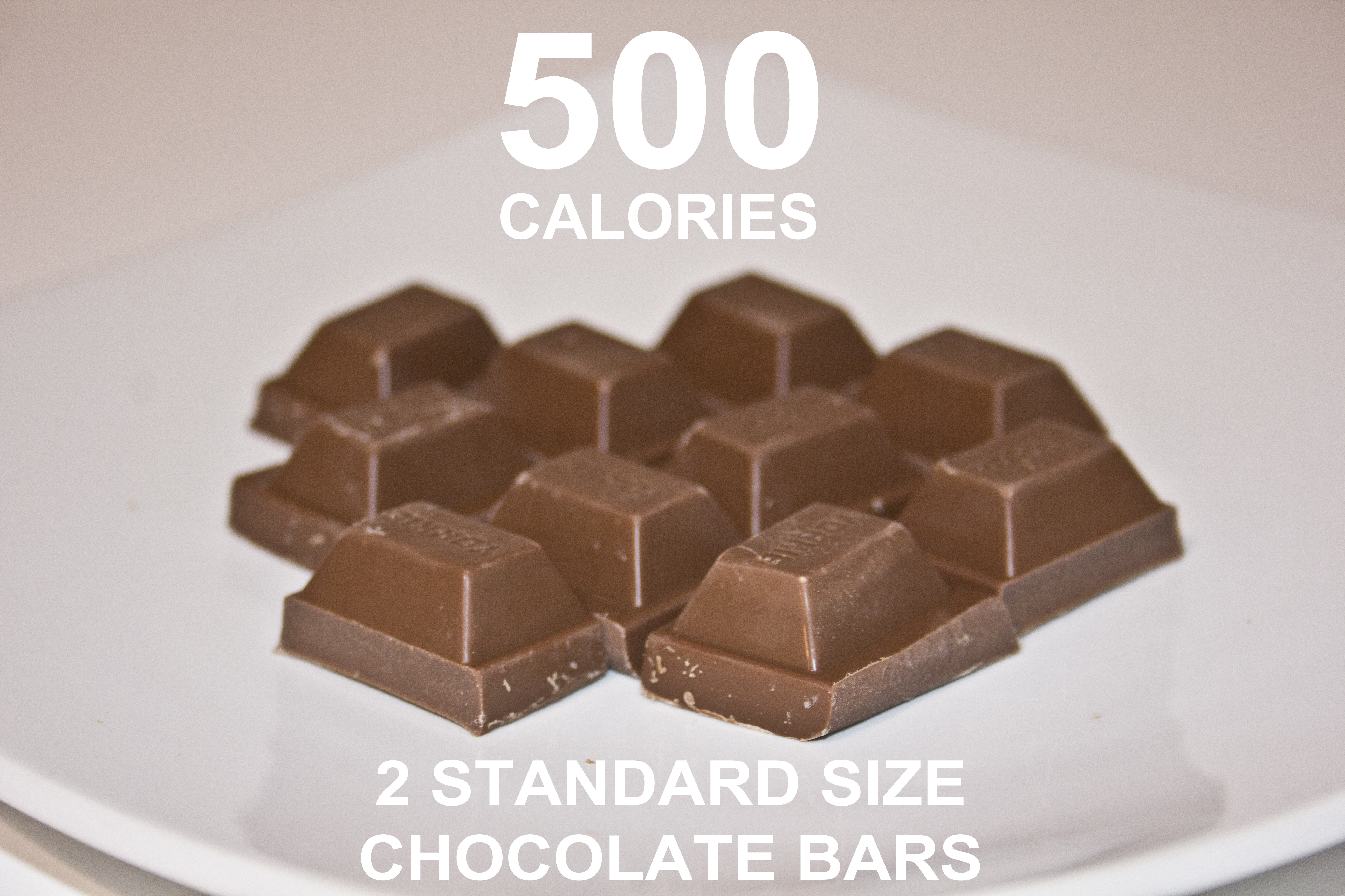 calories in chocolate