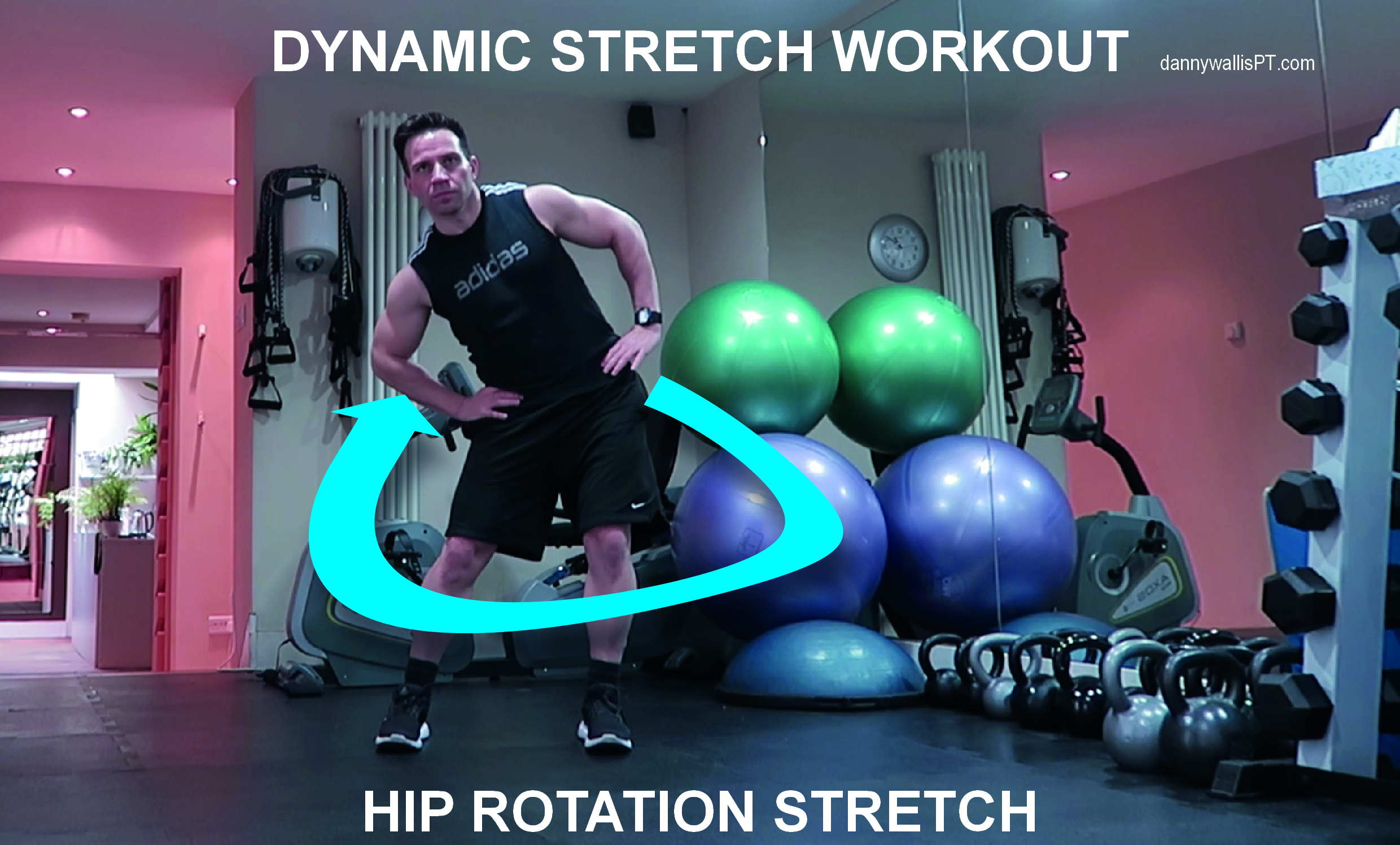 Dynamic Stretching: Hip Rotations